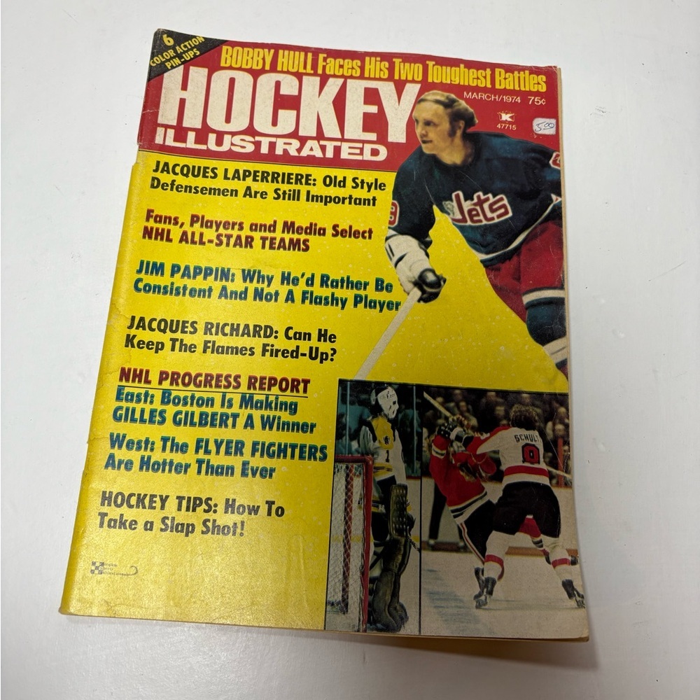 Vintage Hockey Illustrated Magazine